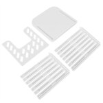 Tranche - pain r�glable et pliable pour toast et pain de mie - ustensile de cuisine