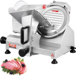 Trancheuse electrique commerciale 200 w trancheuse a jambon lame 203 mm 350 - 400 tr / min trancheuse ...