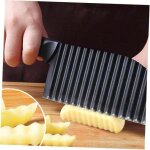 Trancheuse froiss�e, outil de coupe de frites, trancheuse de pommes de terre, trancheuse de l�gumes, ...