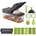 Trancheuse � l�gumes, hachoir � oignons, coupe - l�gumes, coupe - l�gumes, trancheuse � ?ufs avec r�cipient ...