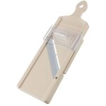 Trancheuse � mandoline japonaise bn - 1 avec trois lames interchangeables en acier inoxydable, ivoire, ...