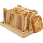 Trancheuse à pain en bambou - trancheuse à pain réglable pour pain maison avec 3 épaisseurs - trancheuse ... Trancheuse à pain en bambou - trancheuse à pain réglable pour pain maison avec 3 épaisseurs - trancheuse ...