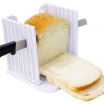 Trancheuse � pain pour machine � pain maison, planche � d�couper et guide trancheuse, pliable et compacte ...