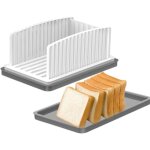 Trancheuse � pain, multifonction pour sandwich / toast, poign�e manuelle pliable et r�glable pour couper ...