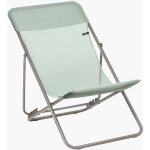 Lafuma mobilier - transat jardin pliable - chilienne multi - positions - largeur 58cm - maxi transat ...