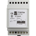 Rs pro - transformateur rail din, vin 230v c. a. , vout 12v c. a. , 16va, 2 sorties ( prix pour 1 )