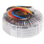 Transformateur torique rs pro 2 sorties, 230v c. a. 2 x 6v c. a. , 50va ( prix pour 1 )