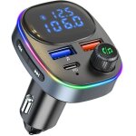 Transmetteur fm bluetooth, adaptateur bluetooth voiture pd 30 w et qc 3. 0, prise allume cigare bluetooth ... Transmetteur fm bluetooth, adaptateur bluetooth voiture pd 30 w et qc 3. 0, prise allume cigare bluetooth ...