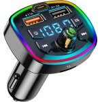 Transmetteur fm bluetooth voiture accessoire voiture autoradio bluetooth?adaptateur bluetooth voitureemetteur ...