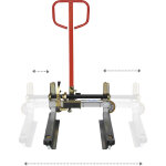 Transpalette � g�om�trie variable 750 kg longueur fourches 825 mm - fimm