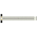 Travail du bois scribe type t r�gle trou r�gle de per�age outil de mesure diy outil de mesure (400 mm ...