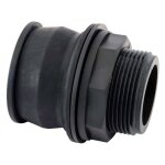 Travers�e de paroi autobloquant quick joint 1'' m�le