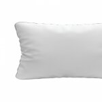 Soleil d ocre - traversin plat en coton 160 cm nuage, par soleil d'ocre