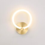 Applique d'intérieur moderne en or, applique murale led ronde nordic eye - care, élégantes lampes de ... Applique d'intérieur moderne en or, applique murale led ronde nordic eye - care, élégantes lampes de ...
