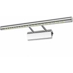 Lampe led pour salle de bain avec miroir - 5w, Étanche ip44, réglable à 180°, interrupteur en acier inoxydable ... Lampe led pour salle de bain avec miroir - 5w, Étanche ip44, réglable à 180°, interrupteur en acier inoxydable ...