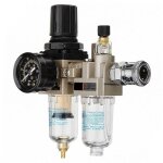 Séparateur d'eau d'huile de compresseur de régulateur de filtre de pression d'air pneumatique manuel ... Séparateur d'eau d'huile de compresseur de régulateur de filtre de pression d'air pneumatique manuel ...
