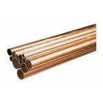 Tube cuivre en barre -  22 mm - barre de 2 m