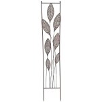 La grande prairie - treillage jardin fer fougres 126x23cm