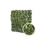 Treillis extensible feuilles de jasmin fleuri, long 12 m, hauteur 1 m