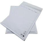 Tremplin editions - lot de 100 pochettes ( enveloppes )  bulles h / 8 : 260 x 360 mm en kraft blanc