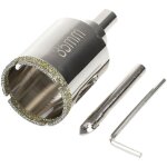 Tr�pan diamant 35mm carrelage scie cloche verre, c�ramique, pierre microcristalline, granit