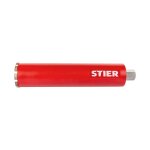 Trpan diamant stier avec arrosage,  112 mm, mandrin 1 1 / 4, longueur utile 420 mm, couronne de perage, ...
