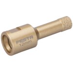 Tr�pan diamant� 12mm pour meuleuse avec filetage m14 - usage professionnel
