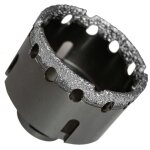 Trepan diamant m14 d. 102 x ht. 35 mm - scie cloche professionel - carrelage, grs crame, faience, ...