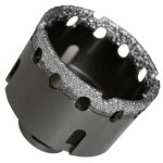 Tr�pan diamant� m14 d. 27 x ht. 35 mm - scie cloche professionel - carrelage, gr�s c�rame, faience, marbre, ...