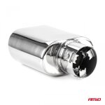 Tresice france - embout de silencieux d'�chappement en acier inoxydable mt 019 chrom� amio - 02190