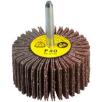 Tresice france - km 613 roues � lamelles sur tige klingspor 40 x 20 x 6 mm grain 100 10 pi�ces