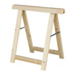 Treteau bois industrie dimensions 1000 x 1000 mmhaut. travail 950 mmsection 58 x 28 mmpoids 5, 5 kg