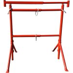 Trteau de maon tlescopique  49 mm - 1. 15  2. 00 m peint pieds pivotants