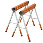 Trteaux rglables bora workhorse xt ? paire haute capacit 612 kg chacun (lot de 2 trteaux)