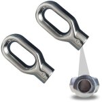 Treuil anneau de sortie treuil manuel en alliage d?aluminium, 2 pi�ces, haute r�sistance et facile � ...