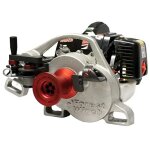 Treuil forestier � moteur essence 54, 80 cc ? traction 1050 kg ? vitesse tambour 20 m / min ? c�ble � ...