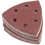 Triangles de ponage, 120 pices 6 trous triangl poncag, papier abrasif triangle 90x90x90mm (20 x grain ...