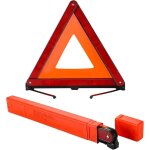 Triangle de signalisation pliable avec bo�te de rangement, r�fl�chissant, pour accidents et pannes ? ...