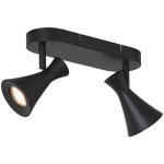 Triangle - spot plafond, plafonnier - 2 lumière - l 27. 5 cm - noir - moderne - éclairage intérieur - ... Triangle - spot plafond, plafonnier - 2 lumière - l 27. 5 cm - noir - moderne - éclairage intérieur - ...