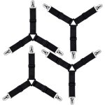 Alovez - triangle tendeur drap housse rglable, fixation sangle de maintien pour literie, drap lit, housse ...