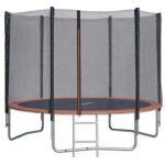Trigano - trampoline rond diam�tre 3, 05 m avec echelle et filet