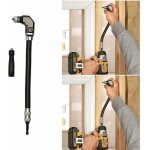 Trimec - perceuse à angle droit flexible 1 / 4 / accessoire de tournevis pour le travail du bois Trimec - perceuse à angle droit flexible 1 / 4 / accessoire de tournevis pour le travail du bois