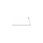 Tringle d'angle 800x800 mm avec 2 embouts Tringle d'angle 800x800 mm avec 2 embouts
