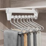 Tringle coulissante penderie 25  61 cm, penderie coulissante idal pour les petits les placards et les ...