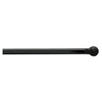 Tringle d�co extensible 'bolla' 60 - 80cm noir