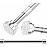 Tringle extensible, barre t�lescopique acier inoxydable, tringle � rideaux, tringle de douche, 40 - 55cm ...