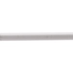 Tringle � rideaux ateliers 28 blanche - 70 - 110cm