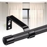[jamais utilis�] tringle rideau extensible, 71 - 140cm tringle rideau, ensemble de rail de rideau avec ...
