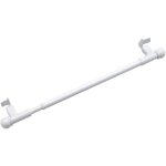 Tringle � rideaux extensible ateliers 28 blanc 80 - 110cm
