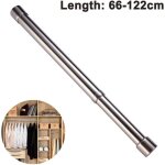 Tuserxln - tringle  vtements coulissante penderie tringle  vtements en acier inoxydable, tube de ...